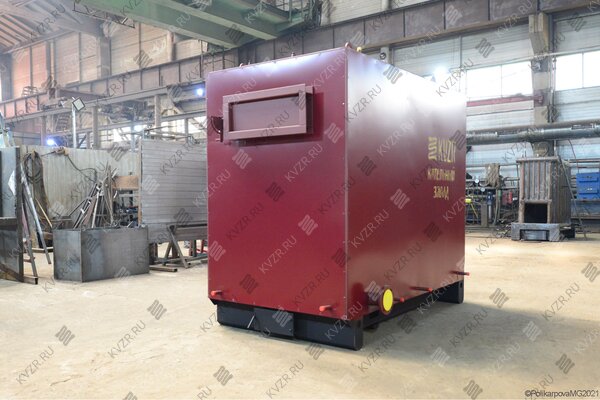 Котел КВр-2.2 К с золоуловителем