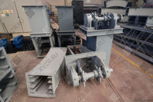 Секции для топливоподачи и шлакоудаления