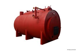 Парогенератор 1600 кг 130 С на твердом топливе