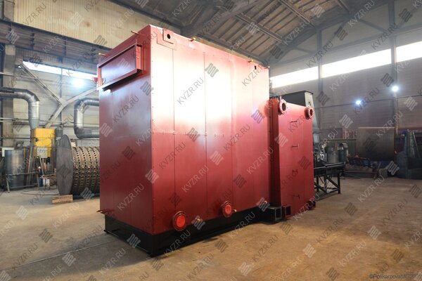 Котел на опилках 3.0 МВт твердотопливный