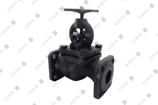 Вентиль фланцевый чугунный 15кч16п1 Д50 Ру25